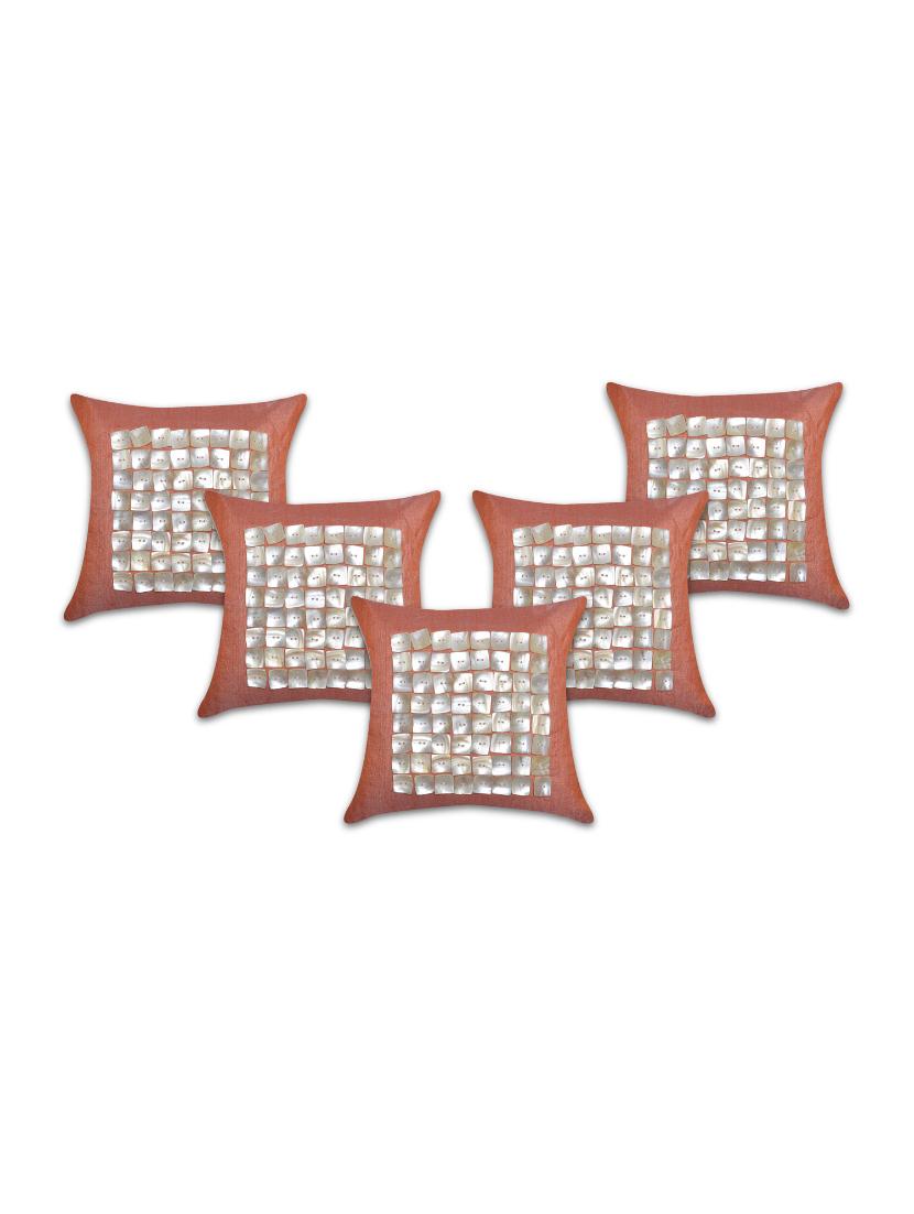 Set of 5 Cotton Cushion Covers - 15040362 - Zoom Image - 1