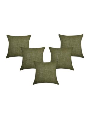 Set of 5 Cotton Cushion Covers - 15040372 - Standard Image - 1