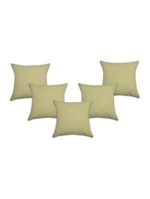 Set of 5 Cotton Cushion Covers - 15040376 - Standard Image - 1
