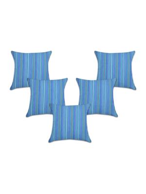 Set of 5 Cotton Cushion Covers - 15040394 - Standard Image - 1