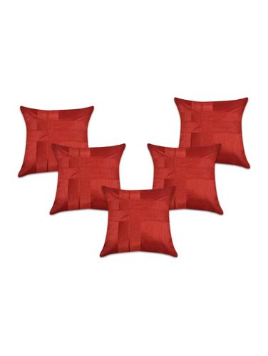 Set of 5 Polyester Cushion Covers - 15040396 - Very Small Image - 1