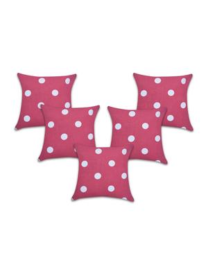 Set of 5 Cotton Cushion Covers - 15040456 - Standard Image - 1