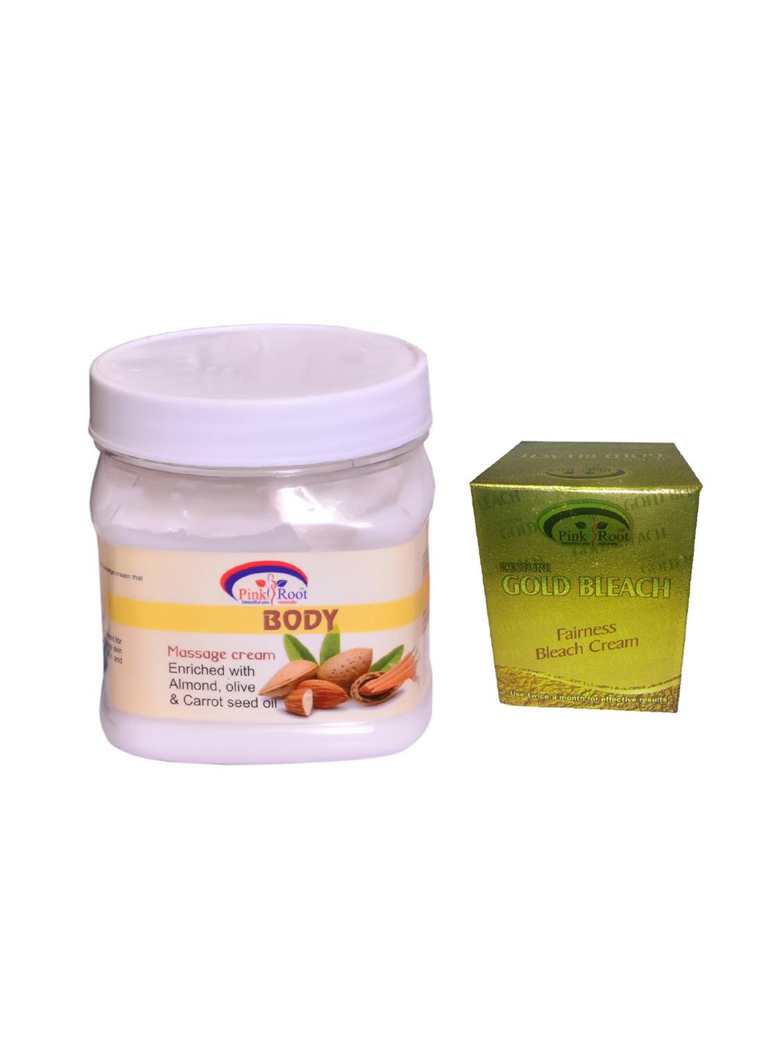 pink root gold bleach 50g and pink root body massage cream 500ml - 15040499 - Zoom Image - 1