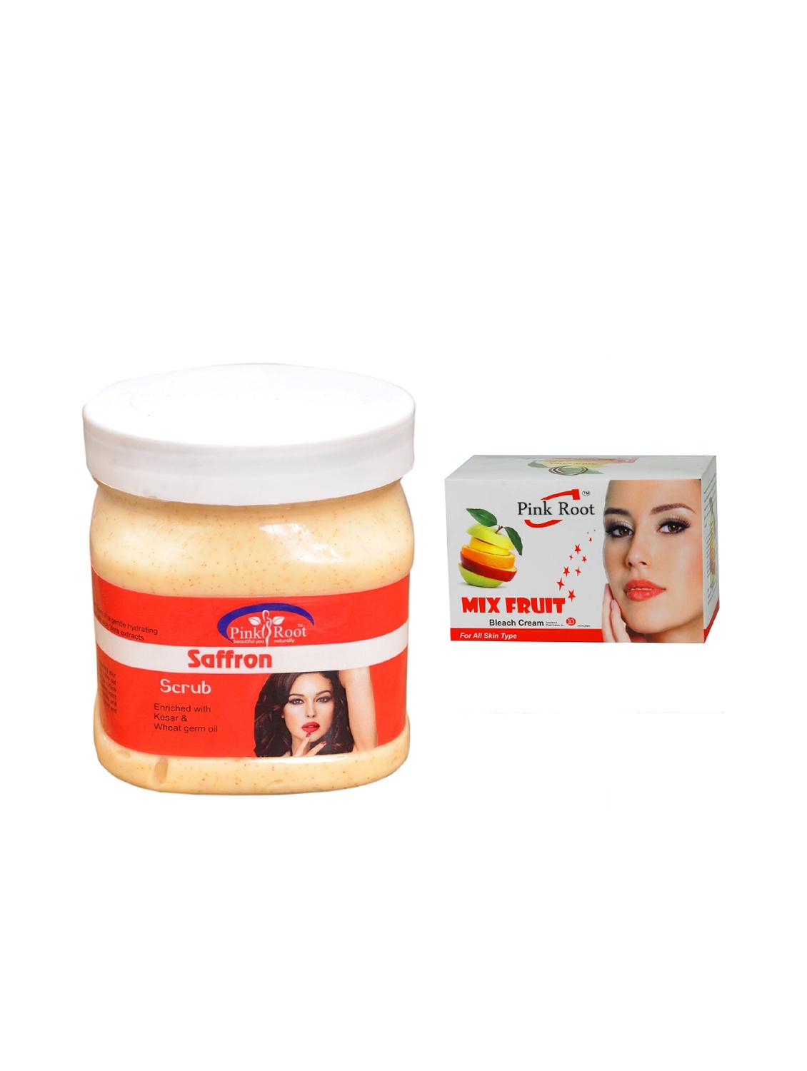 pink root mix fruit bleach 50g and pink root saffron scrub 500ml - 15040600 - Zoom Image - 1
