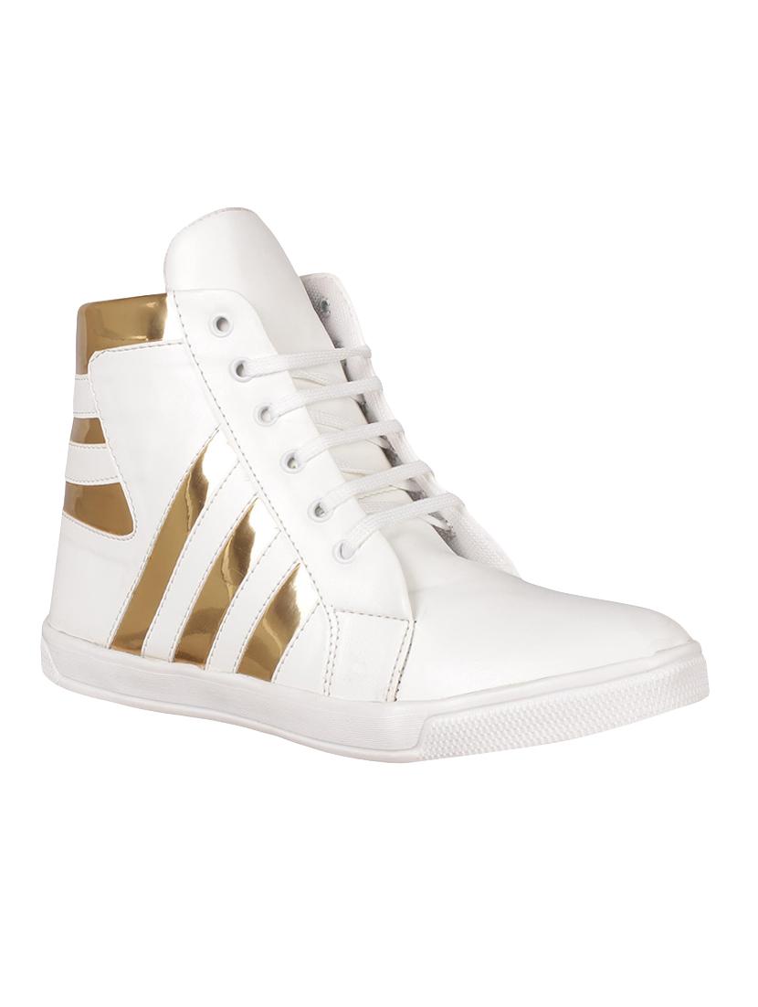 gold synthetic sneakers - 15040793 - Zoom Image - 1