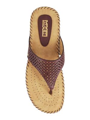 brown toe separator sandal - 15040864 - Standard Image - 4