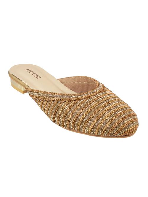 gold mules sandal - 15041082 - Standard Image - 1