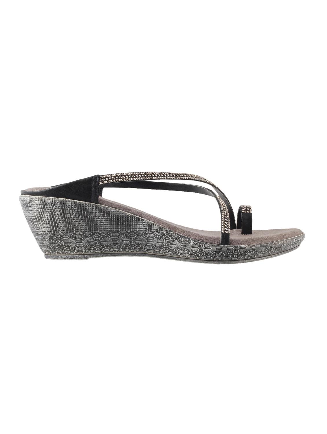 black one toe wedge - 15041102 - Zoom Image - 2