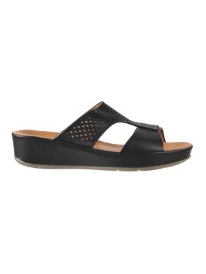 black slip on wedge - 15041145 - Standard Image - 2