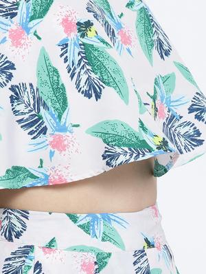 white printed western wear set - 15041406 - Standard Image - 5