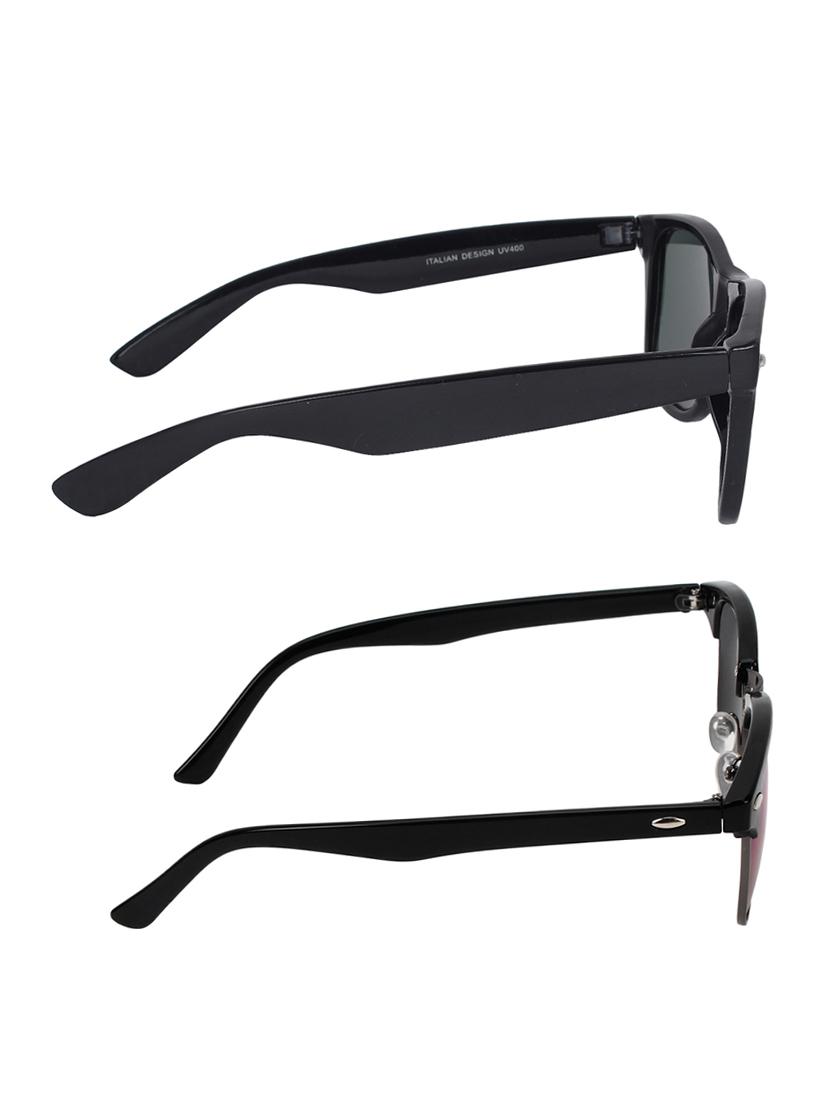 zyaden combo of two sunglasses wayfarer & clubmaster-combo-2192 - 15042401 - Zoom Image - 4