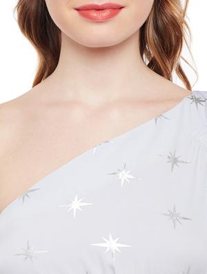 single shoulder asymmetric top - 15042647 - Standard Image - 4