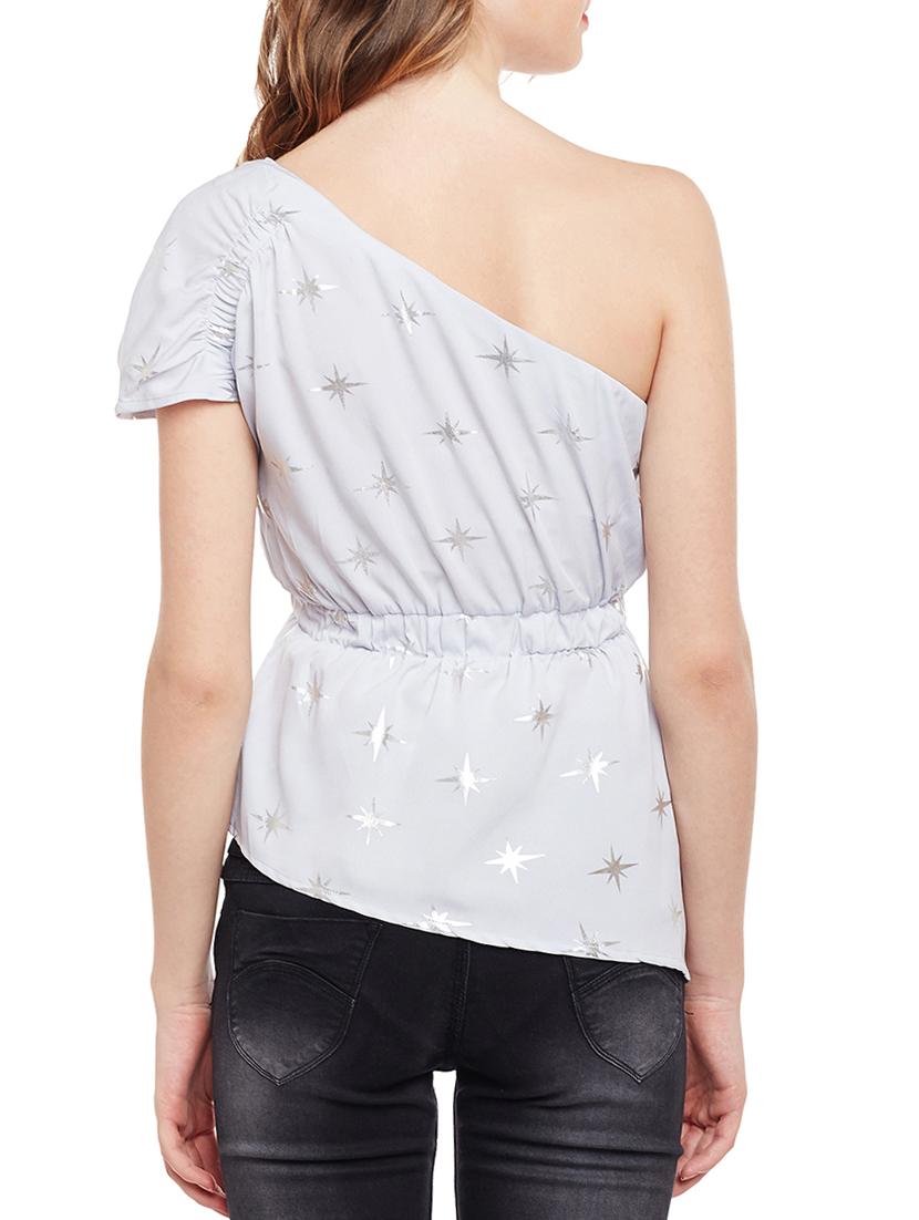 single shoulder asymmetric top - 15042647 - Zoom Image - 3