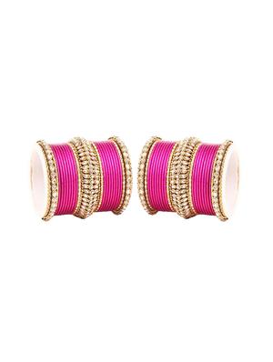 pink metal bangle - 15042652 - Standard Image - 2