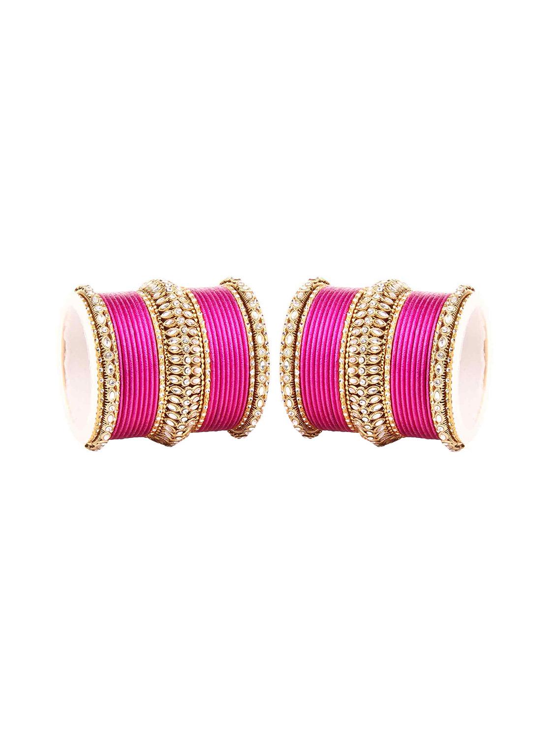 pink metal bangle - 15042652 - Zoom Image - 2