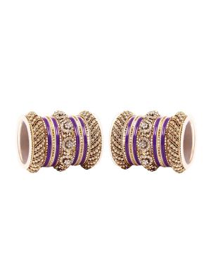purple metal bangle - 15042796 - Standard Image - 2