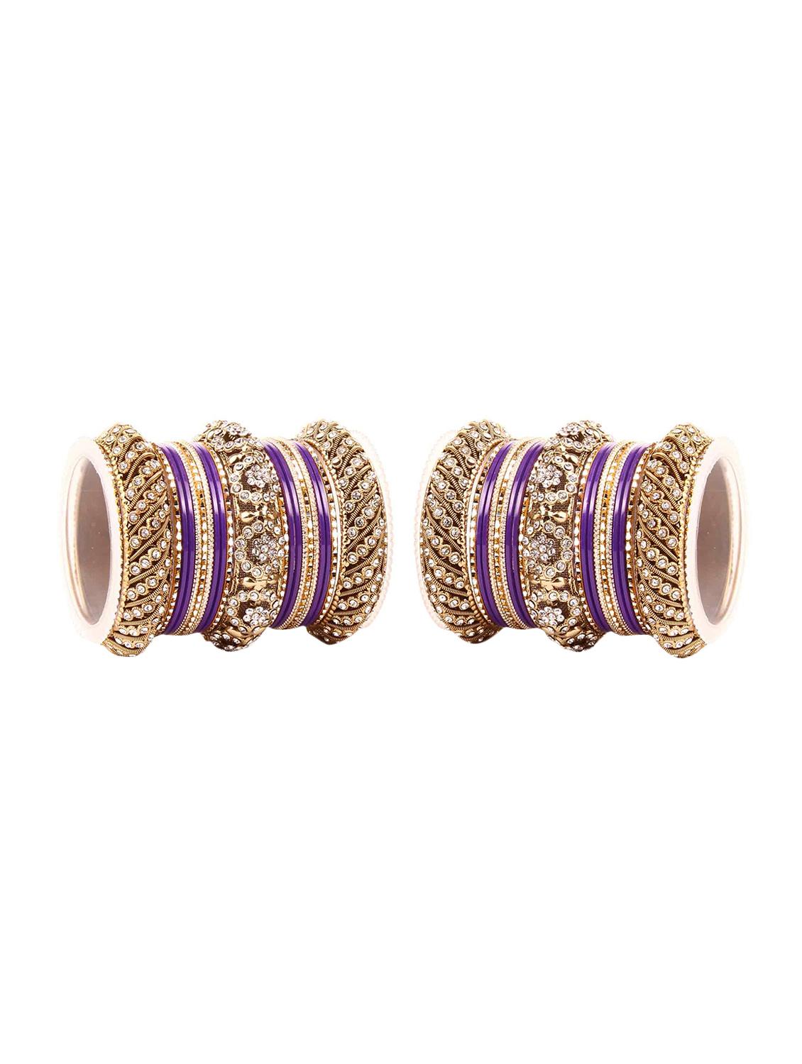 purple metal bangle - 15042796 - Zoom Image - 2