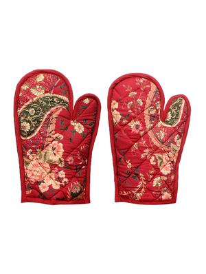 floral cotton kitchen set of 8 - 15043279 - Standard Image - 2