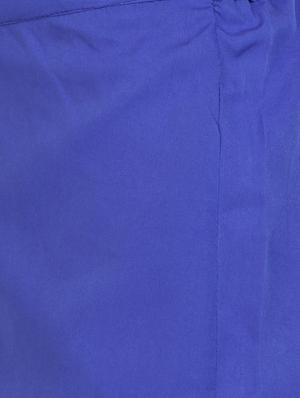 solid blue crepe palazzo - 15046799 - Standard Image - 5
