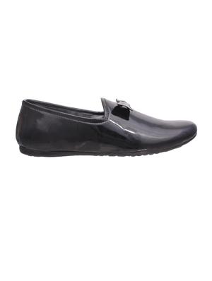 black patent leather slip ons - 15047462 - Standard Image - 2