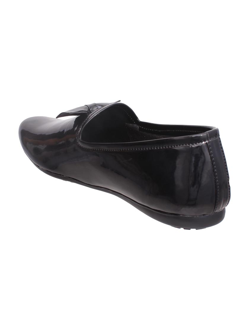 black patent leather slip ons - 15047462 - Zoom Image - 3