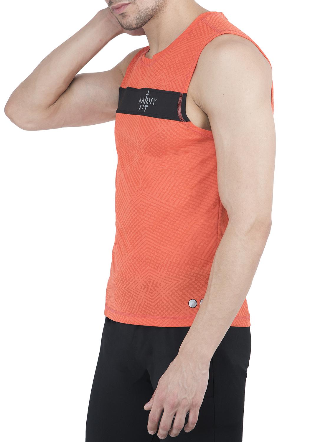 orange polyester tshirt - 15047572 - Zoom Image - 2
