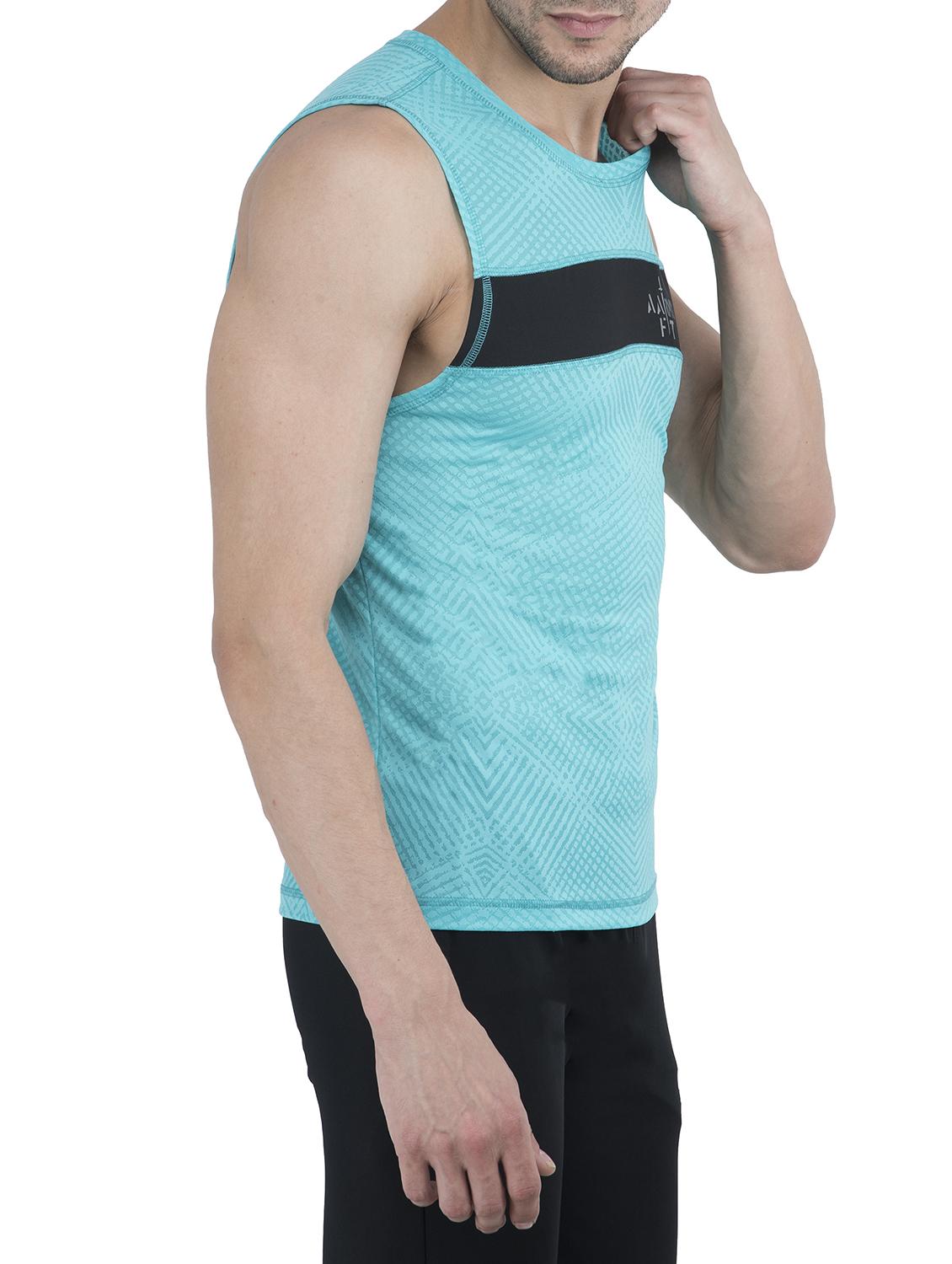 blue polyester tshirt - 15047575 - Zoom Image - 2
