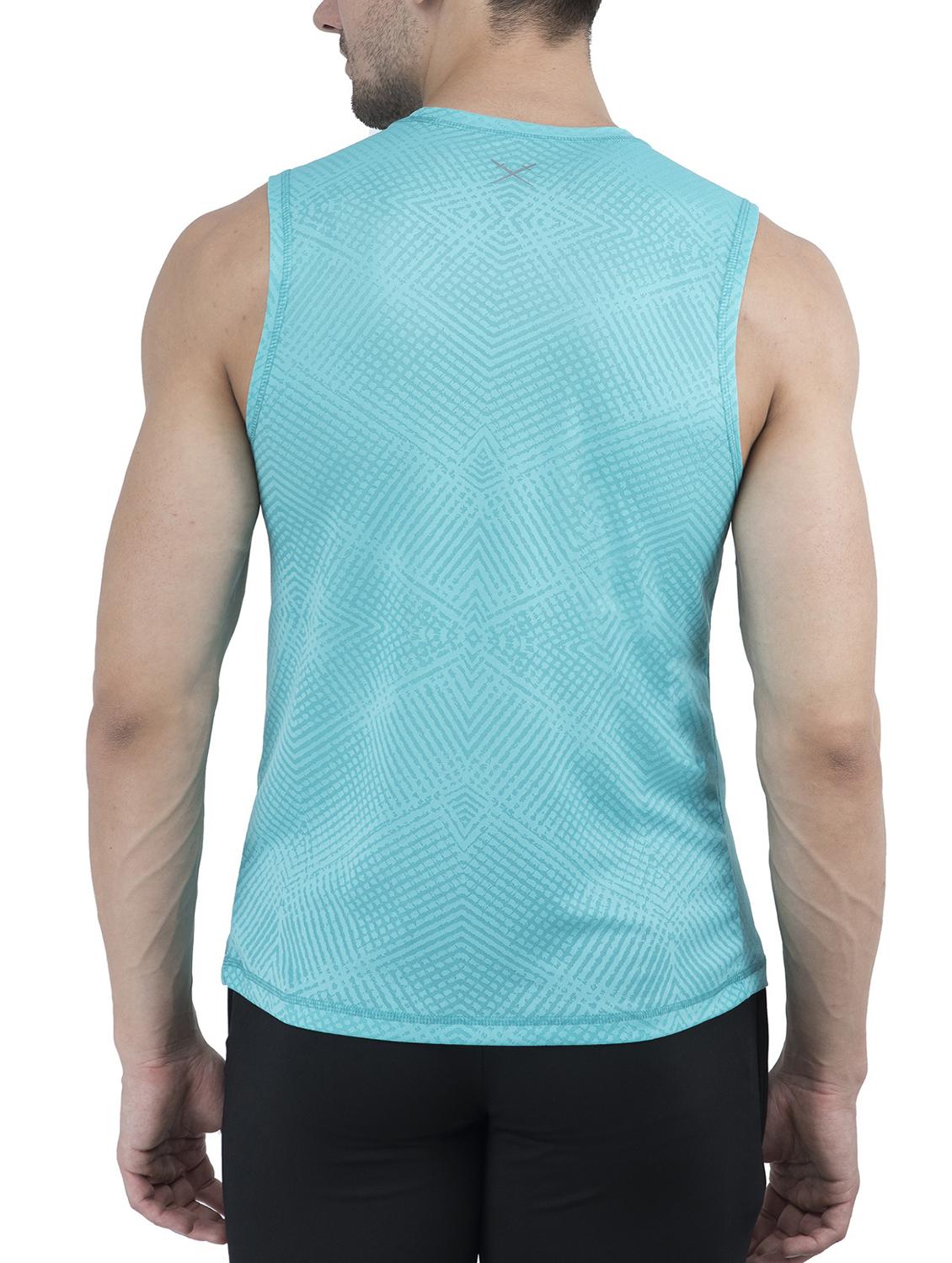 blue polyester tshirt - 15047575 - Zoom Image - 3