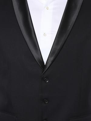 black cotton waist coat - 15048764 - Standard Image - 4