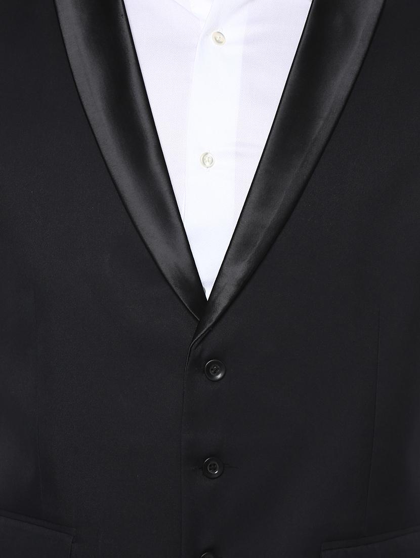 black cotton waist coat - 15048764 - Zoom Image - 4