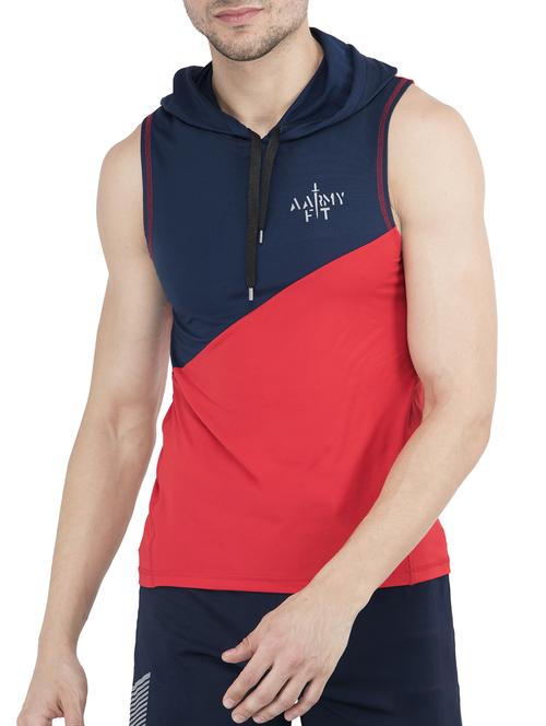red polyester tshirt - 15049581 - Standard Image - 1
