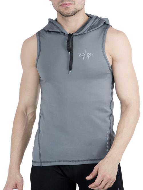 grey polyester tshirt - 15049590 - Standard Image - 1