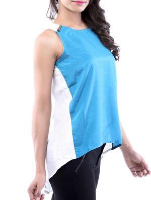 keyhole back sleeveless top - 15049742 - Standard Image - 2