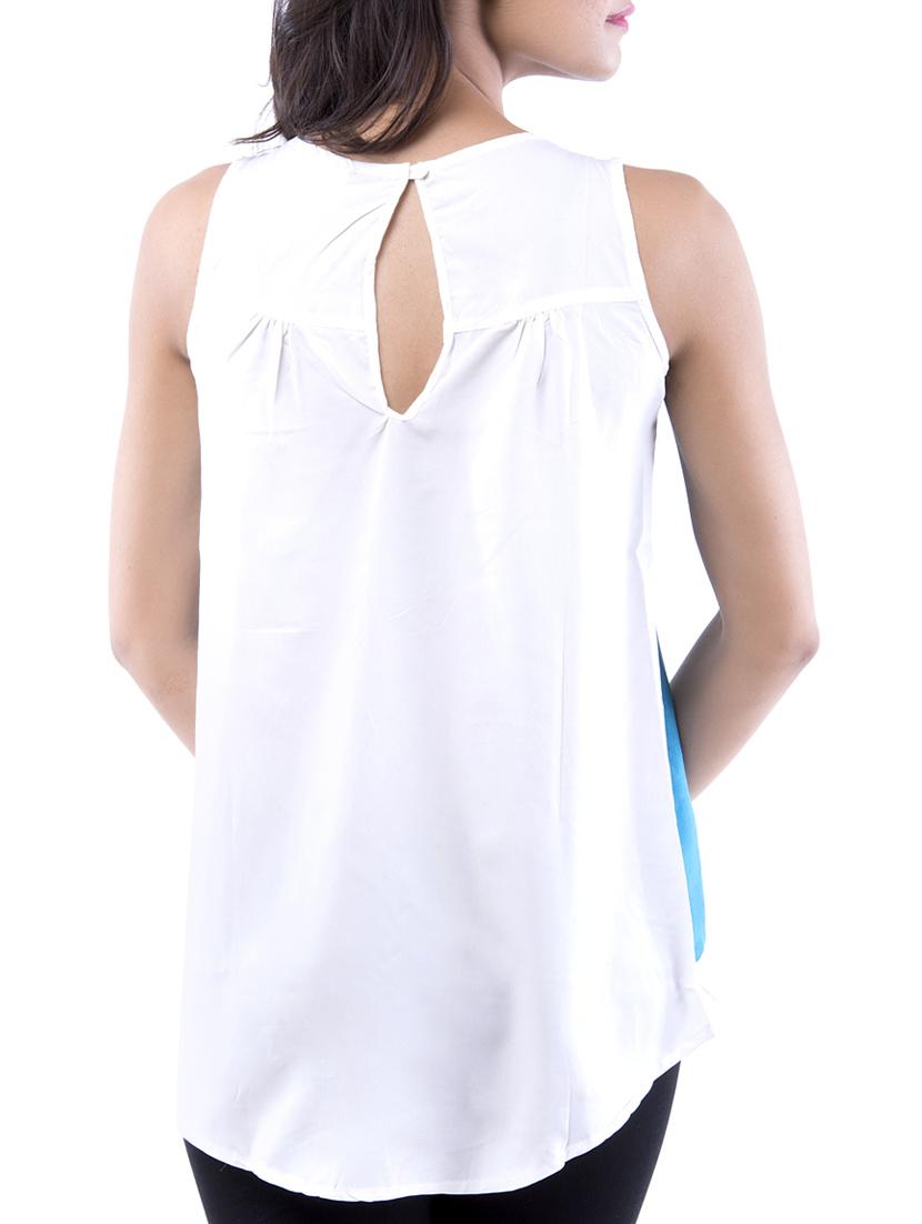keyhole back sleeveless top - 15049742 - Zoom Image - 3
