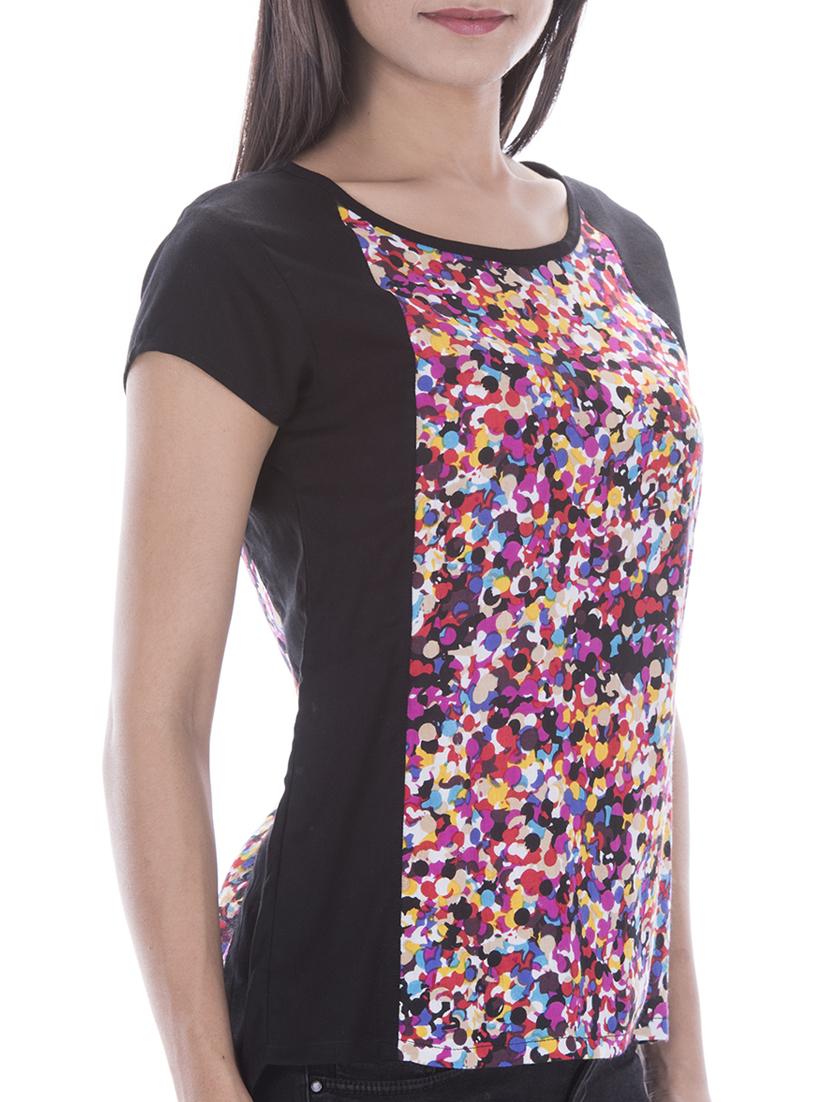 short sleeved round neck tee - 15049787 - Zoom Image - 2