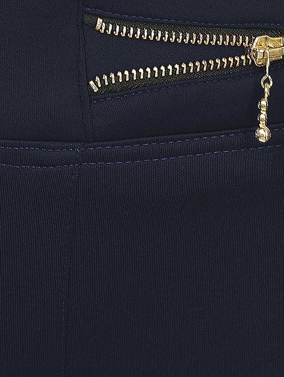 navy blue cotton lycra jegging - 15050754 - Zoom Image - 5