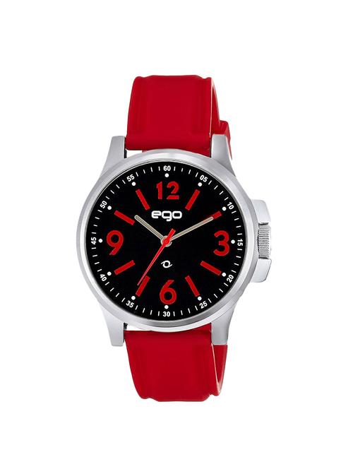 ego by maxima black dial analog watch - e-01034pagc - 15051956 - Standard Image - 1