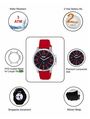 ego by maxima black dial analog watch - e-01034pagc - 15051956 - Standard Image - 3
