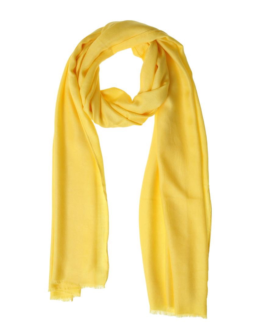 yellow viscose scarf - 15052204 - Zoom Image - 1