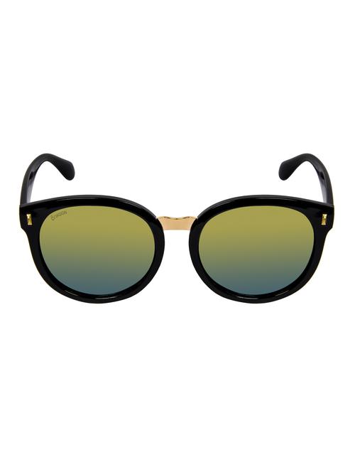 cardon green round mirrored uv protected sunglass - 15053944 - Standard Image - 1