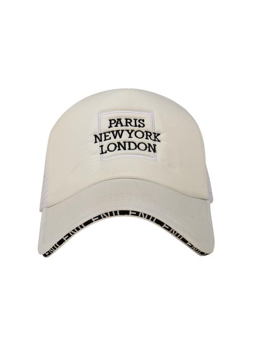 white polyester base ball cap - 15054185 - Standard Image - 1