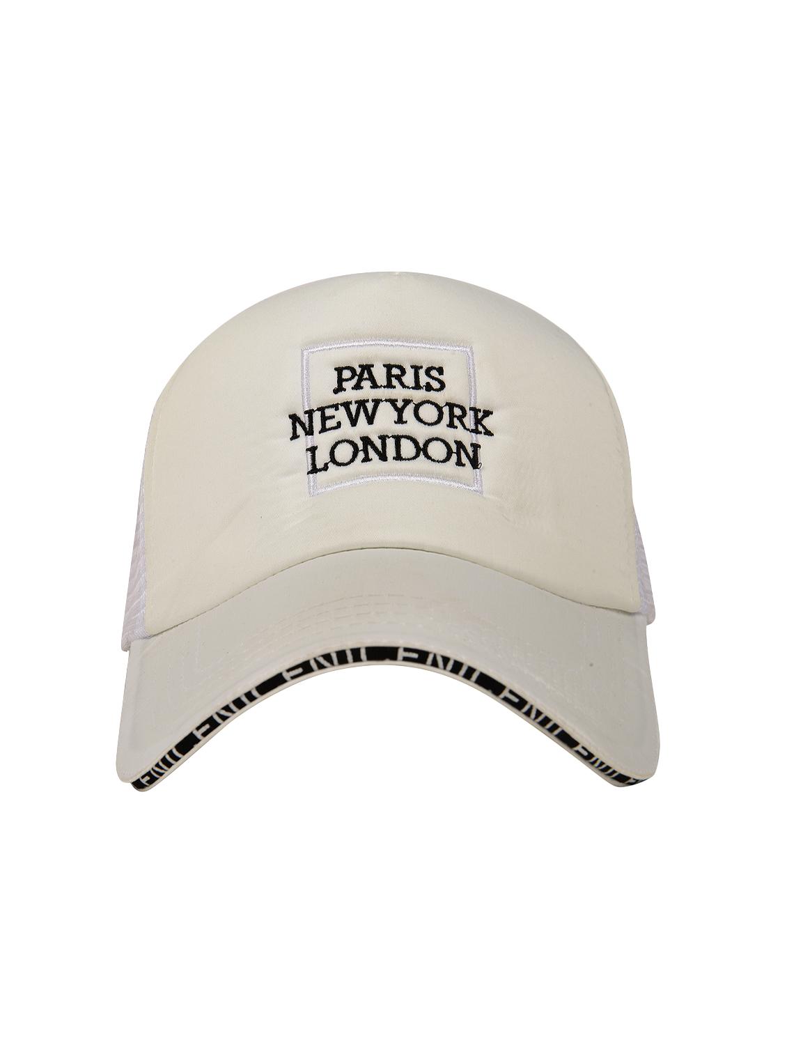 white polyester base ball cap - 15054185 - Zoom Image - 1