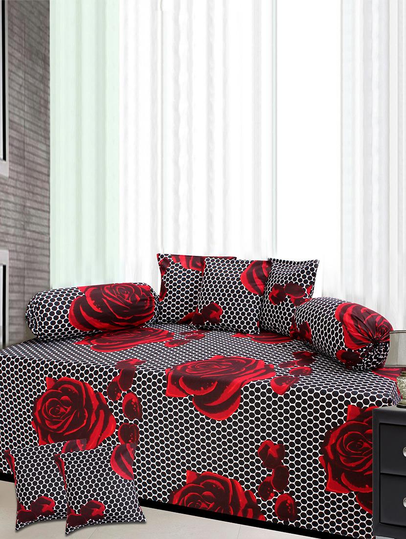Cotton Diwan 8 Pcs Set - 15054321 - Zoom Image - 1