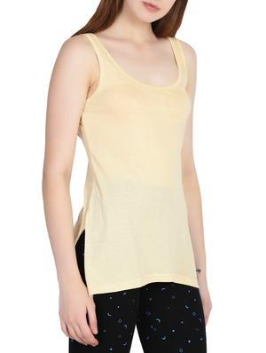 set of 3 beige cotton camisole - 15055016 - Standard Image - 3