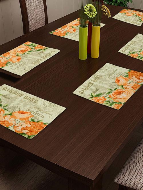 multi colored standard table mat set - 15055181 - Standard Image - 1