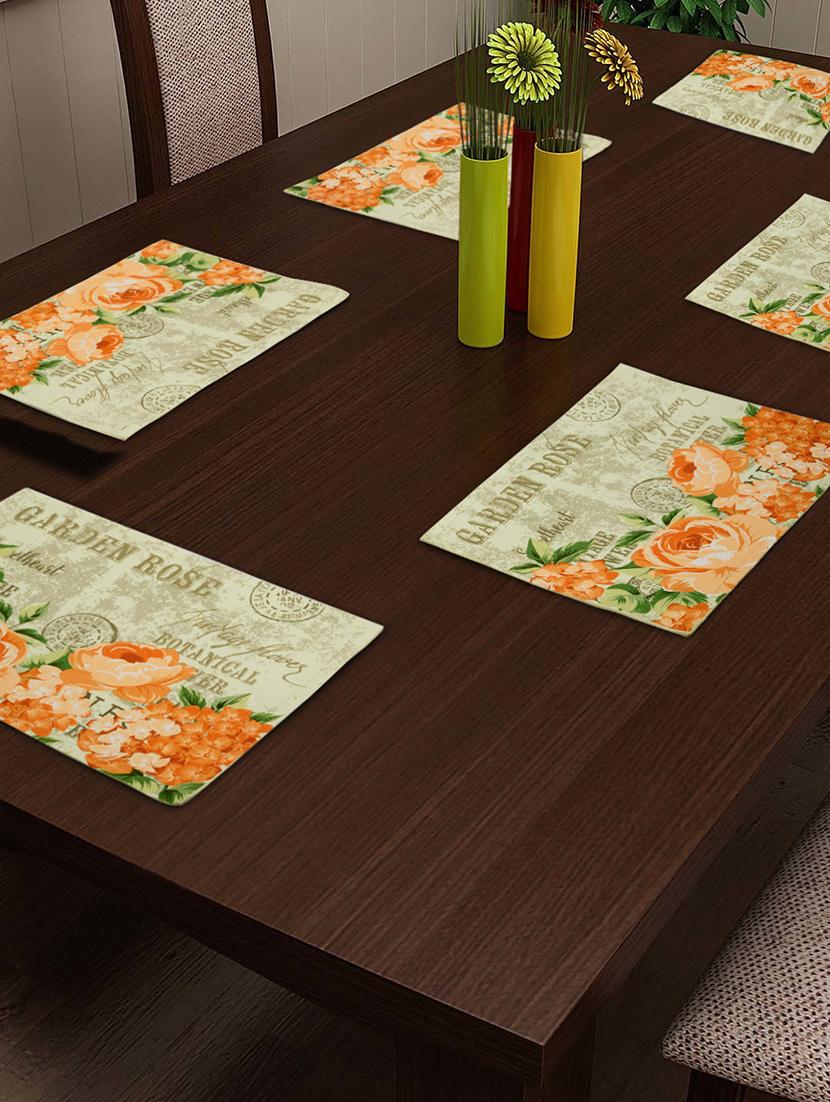 multi colored standard table mat set - 15055181 - Zoom Image - 1