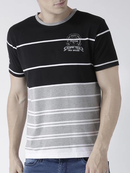 black cotton t-shirt - 15055736 - Very Small Image - 1