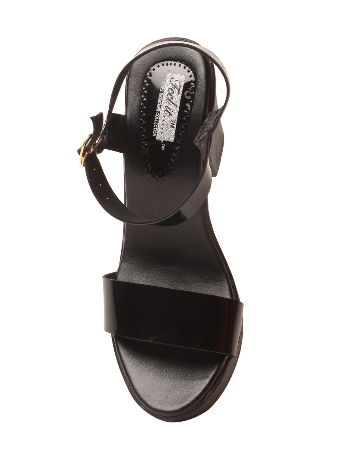 black platforms sandal - 15056201 - Zoom Image - 4