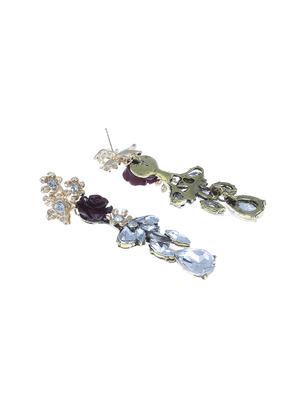 white gold drop earring - 15056742 - Standard Image - 2