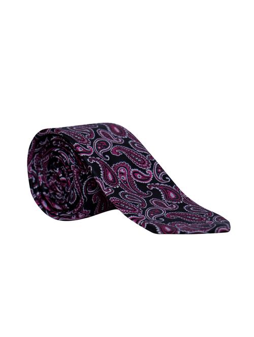 black micro fibre tie - 15057901 - Very Small Image - 1